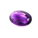 Edelstein Amethyst dunkelviolett oval 8,67 ct