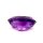 Edelstein Amethyst violett oval 8,08 ct