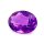 Edelstein Amethyst violett oval Brillanz 8,26 ct
