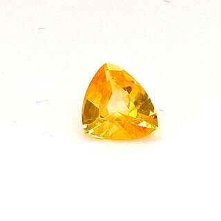 Edelstein Saphir gelb Triangel 1,19 ct
