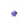 Edelstein Saphir blau-violett rechteck 0,62 ct