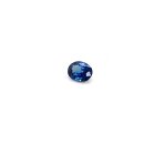 Edelstein Saphir blau oval natürlich 0,93 ct