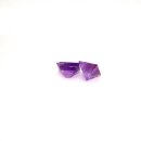 Edelstein Amethyst violett pyramidenform 9,65 ct