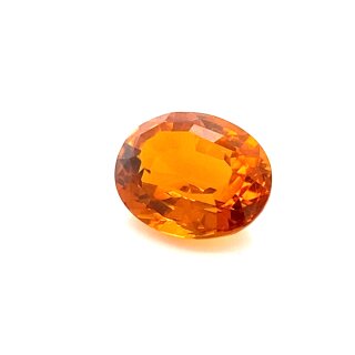 Edelstein Palm Citrin oval 3,00 ct
