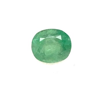 Edelstein natürlicher Smaragd oval 1,48 ct