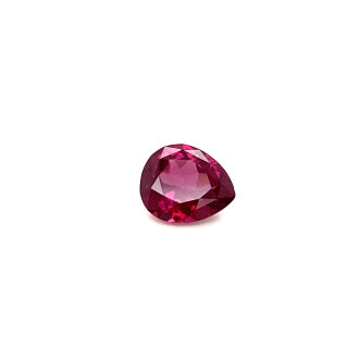 Rhodolith Tropfen rot 2,14 ct