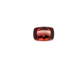 Edelstein Turmalin dunkelrot Antikschliff 4,18 ct