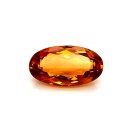 Palm Citrin gelb orange oval 13,06 ct