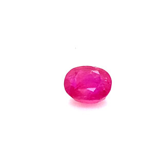 Rubin oval gutes Rubinrot 0,86 ct