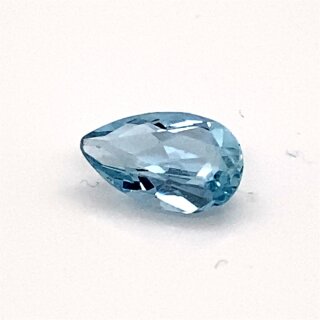 Aquamarin Tropfen blau 1,31 ct