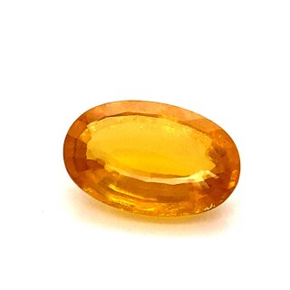 Goldberyll gelb oval 7,09 ct