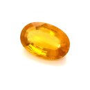 Goldberyll gelb oval 7,09 ct