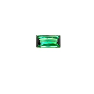 Edelstein Turmalin grün rechteck 3,19 ct